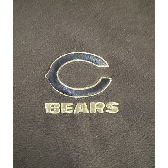 Men’s Chicago Bears NFL Team Apparel 2XL Blue Gray Pullover 1/4 Zip - Picture 2 of 6